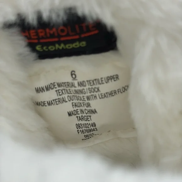 NWT Toddler Girls Cat & Jack Unicorn Winter Boots Size 6 - Picture 8 of 14